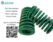 ISO 10243の標準ライト負荷型のばねの緑色50CrVA材料OD10~63mm